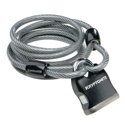 Câble KryptoFlex 818 & Key Padlock Kryptonite