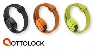 Antivol Vélo OTTOLOCK En Acier Et Kevlar - Léger, Compact, Réglable - Idéal Pour Cyclistes Et équipement Sportif