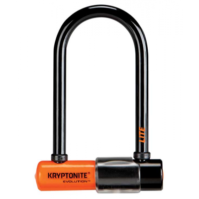 Kryptonite Antivol U evolution lite mini6 noir et orange : Antivol