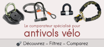 Notre comparatif des meilleurs antivols pour vélo