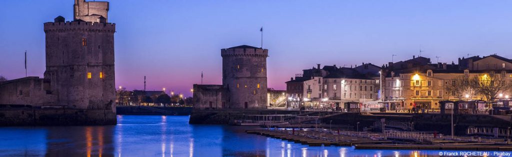 L'entrée du port de La Rochelle