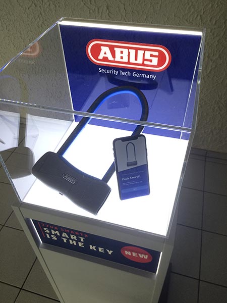 L'antivol U connecté Abus 770A SmartX sur