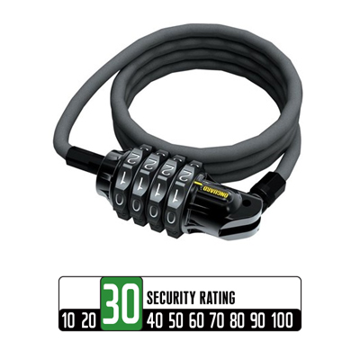 Câble antivol à code Terrier 8061 Onguard - Antivol Vélo